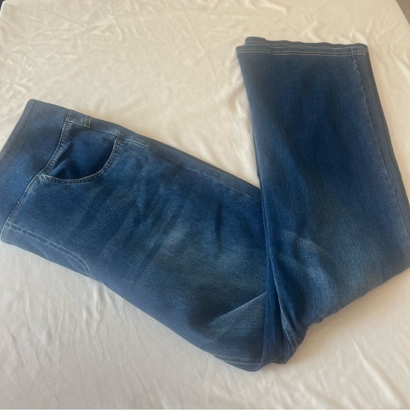 HALARA Denim - Halara Flex High Waisted Pockets Washed Casual Boot‎ Cut Jean Size XL